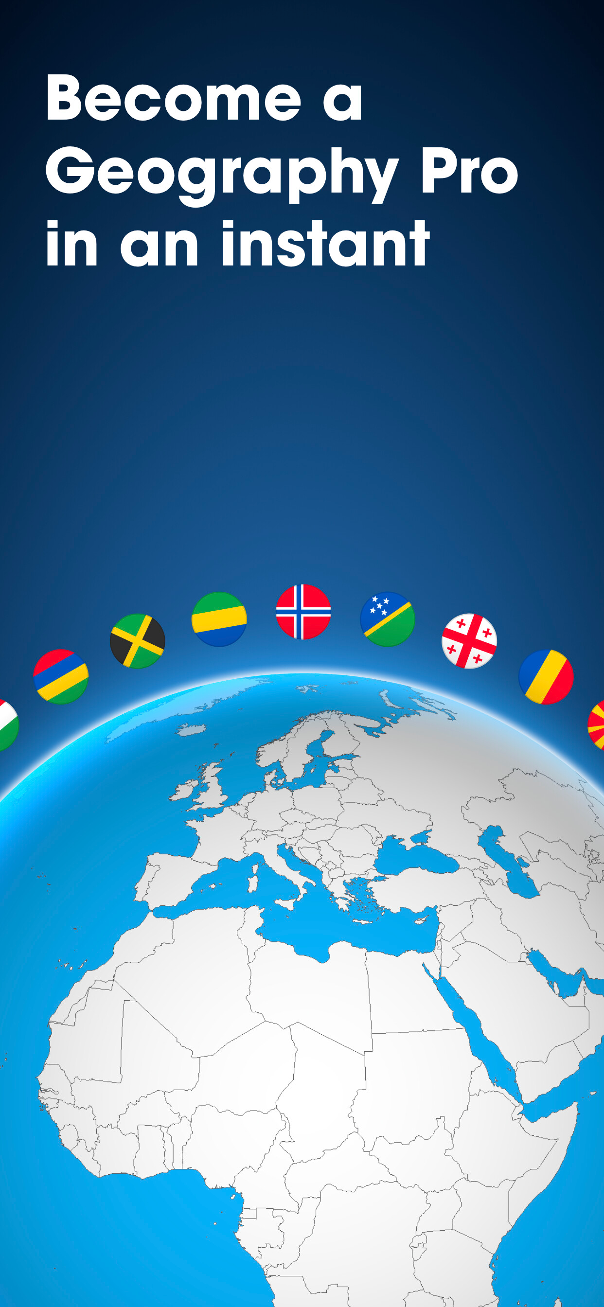 geotrainer: Geography Map Quiz