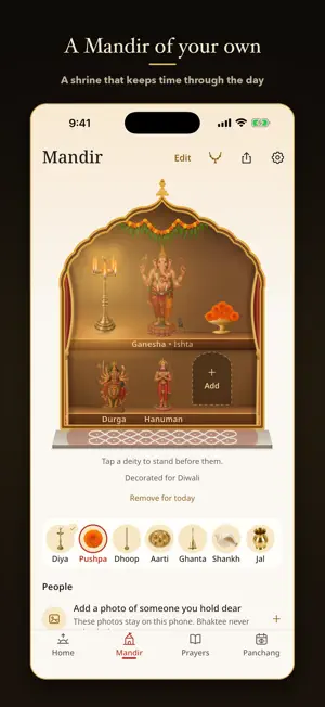 Bhaktee: Puja & Panchang screenshot 1