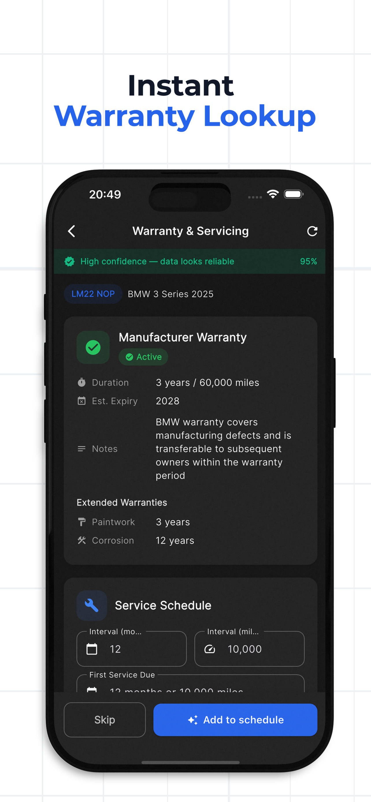 Autodue: MOT, Tax & Van Checks screenshot 7