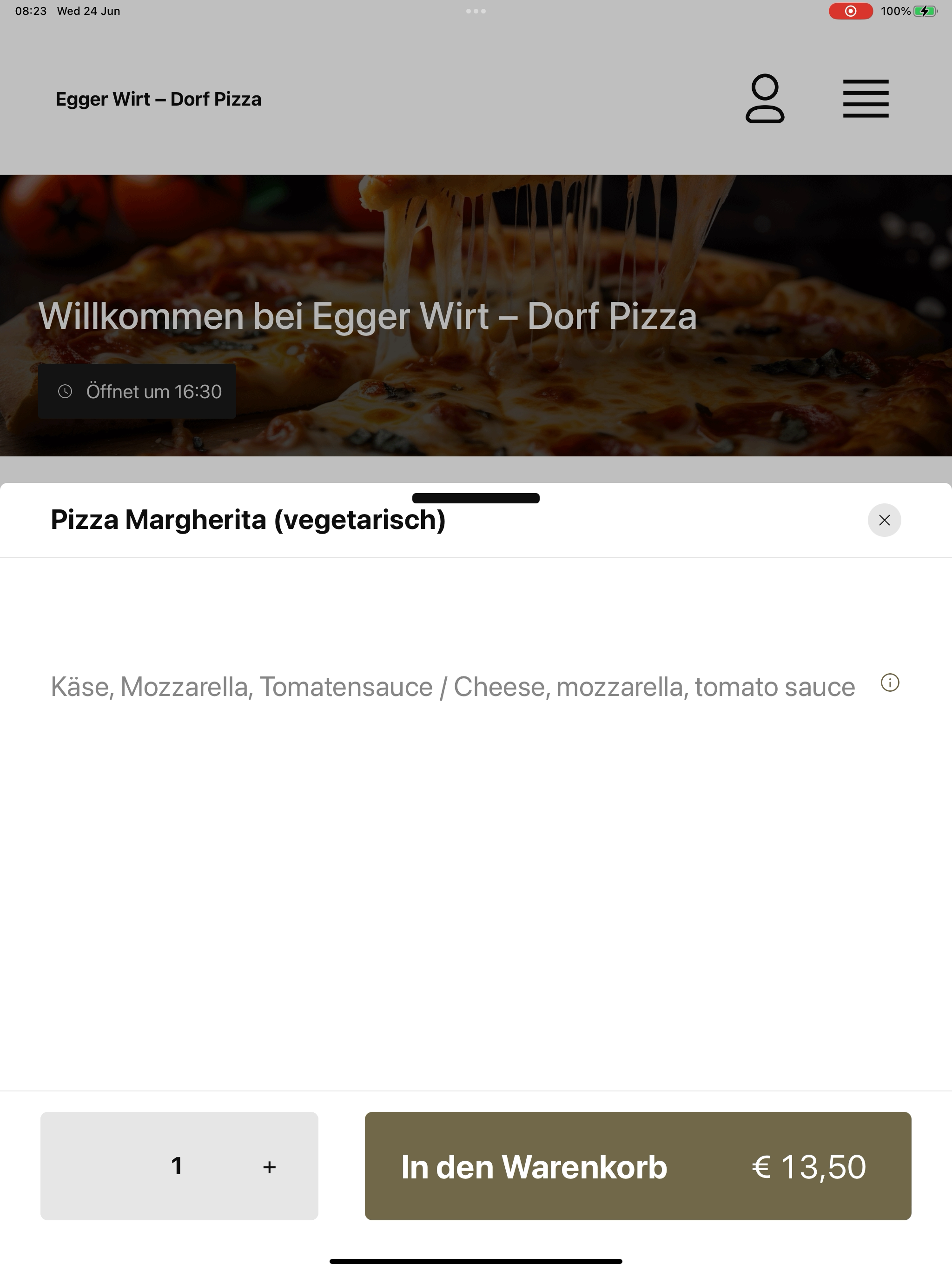 Egger Wirt – Dorf Pizza screenshot 11