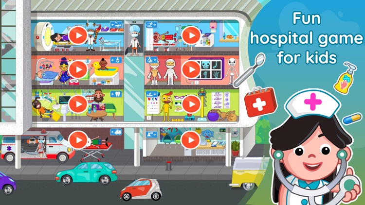 SKIDOS Hospital Games for Kids screenshot-0