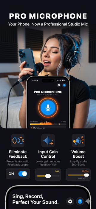 Pro Microphone Screenshot 1 of 9