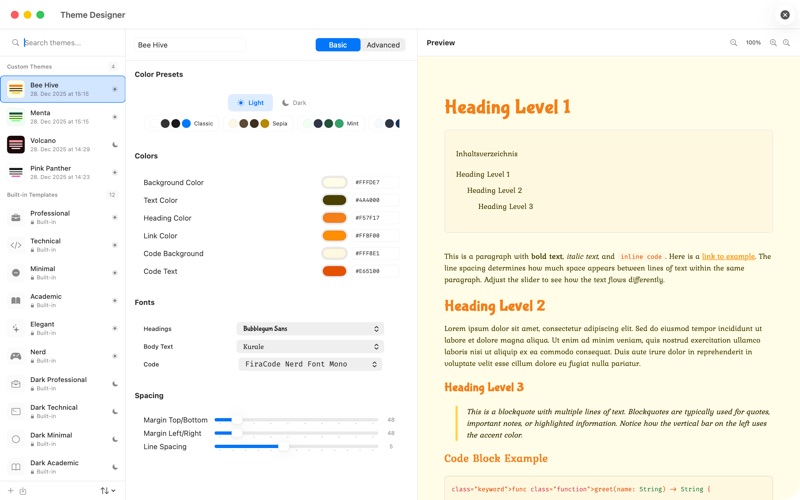 App screenshot