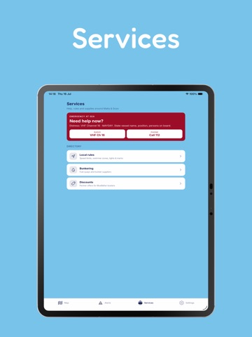 BlueBaħar App Store preview screenshot 11