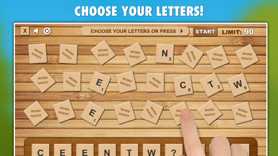 #1. The Word Quest (iOS) 由: Michal Sajban