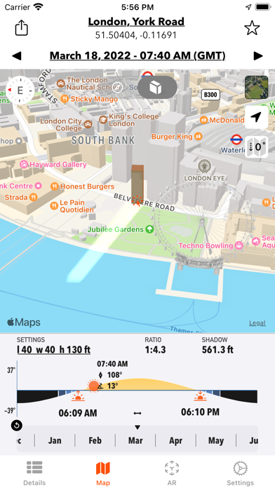 Screenshot #3 pour Sun Tracker AR