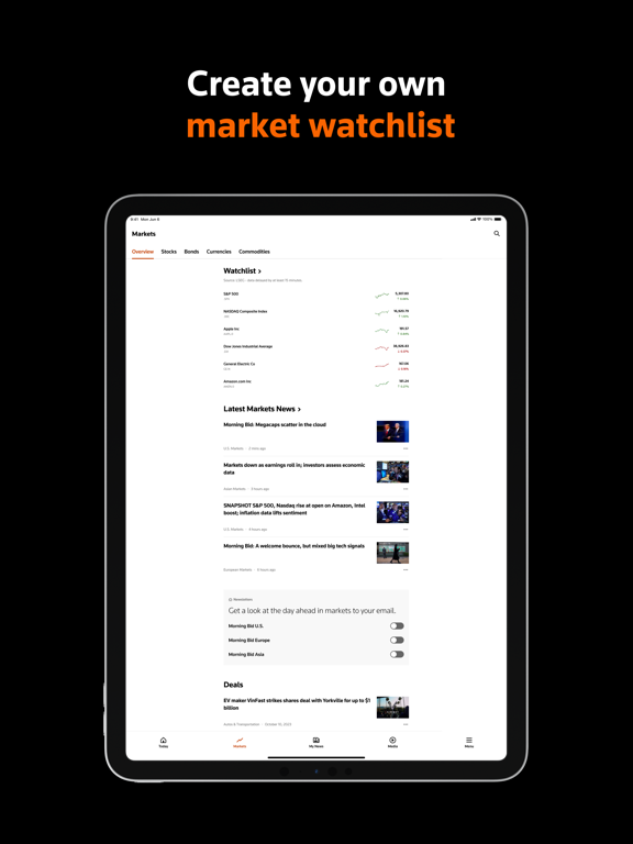 Reuters News iPad app afbeelding 7