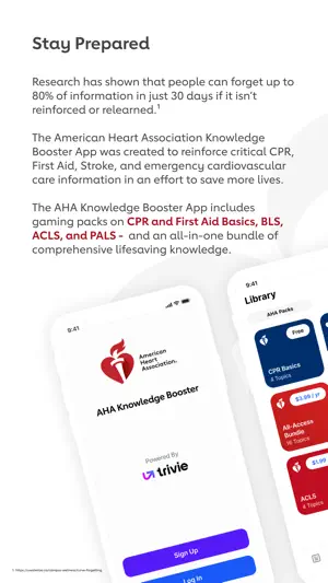 AHA Knowledge Booster screenshot 1