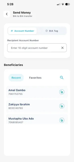 Bia Pay screenshot 3