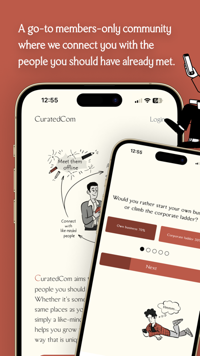 Curated Community Screenshot