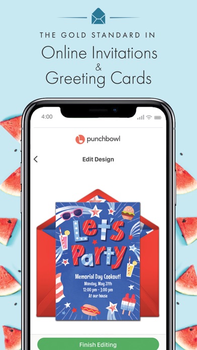 Punchbowl: Invitations & Cards Screenshot