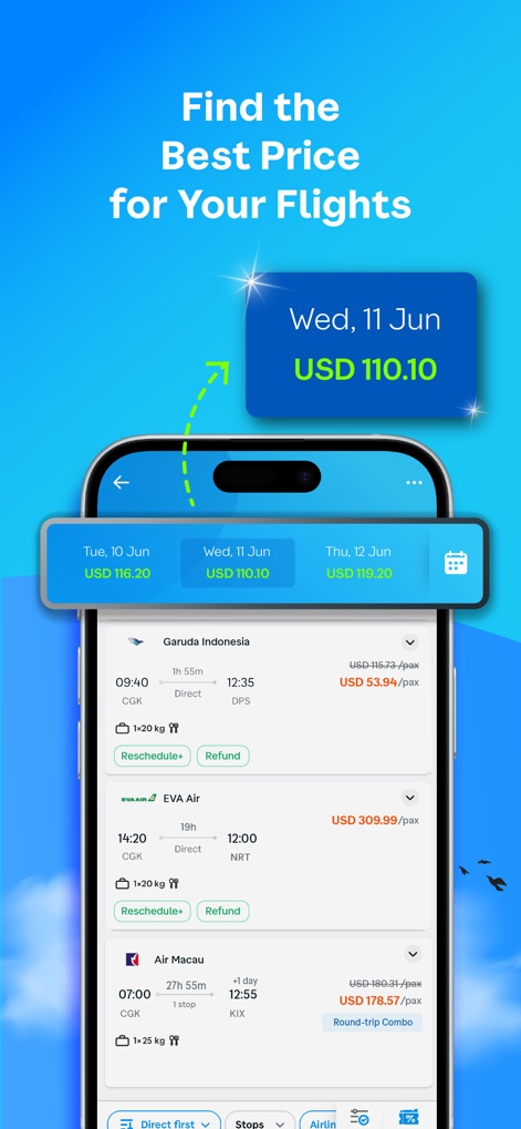 Traveloka: Book Hotel & Flight - Smart Flight Search