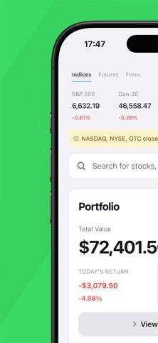 Finance 2049 Portfolio Tracker Screenshot 3 of 10