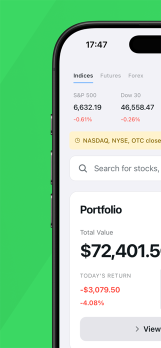 Finance 2049 Portfolio Tracker Screenshot 3 of 10