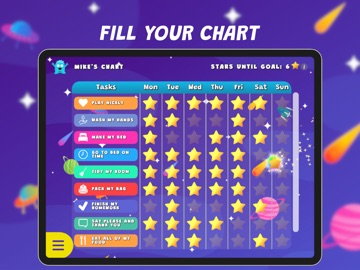 Star Chart - Parenting App iPad screenshot