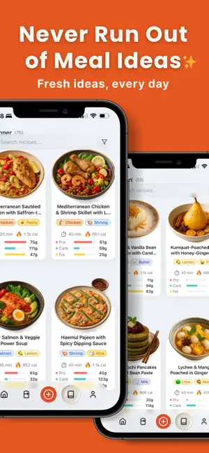 Nosh AI - Recipes & Nutrition screenshot 2