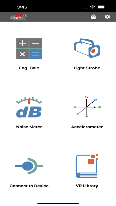 Screenshot #2 pour VR Mobile - Vibration Testing