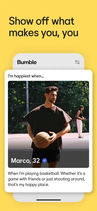 Bumble Dating App: Screenshot 4 von 8