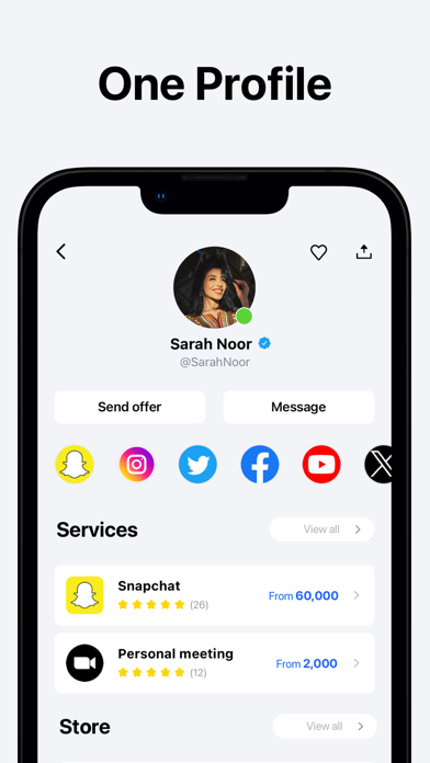 Nojom app - for stars Screenshot