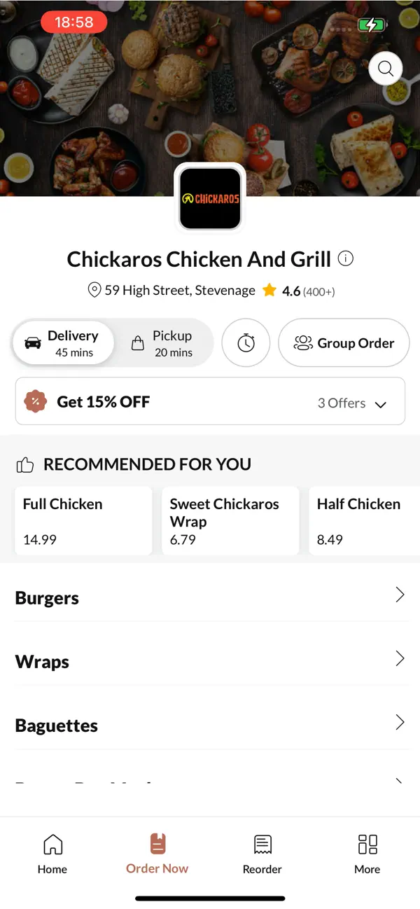 Screenshot #2 pour Chickaros Chicken And Grill