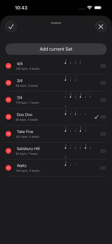 Metronome touch screenshot 6 of 10