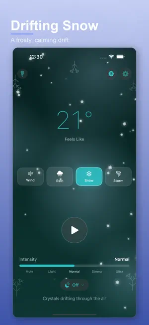 FeelTemp: Cooling Wind Sounds screenshot 3