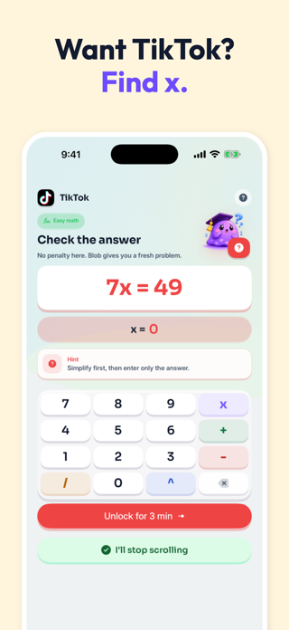 Blob: Screen Time Control Screenshot 2 of 8