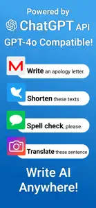 AI Keyboard Spelling Grammar screenshot #2 for iPhone