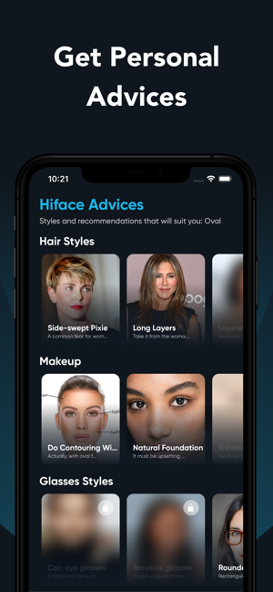 ‎Hiface - Face Shape Finder Screenshot