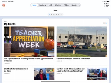 WQOW 18 News NOW iPad screenshot