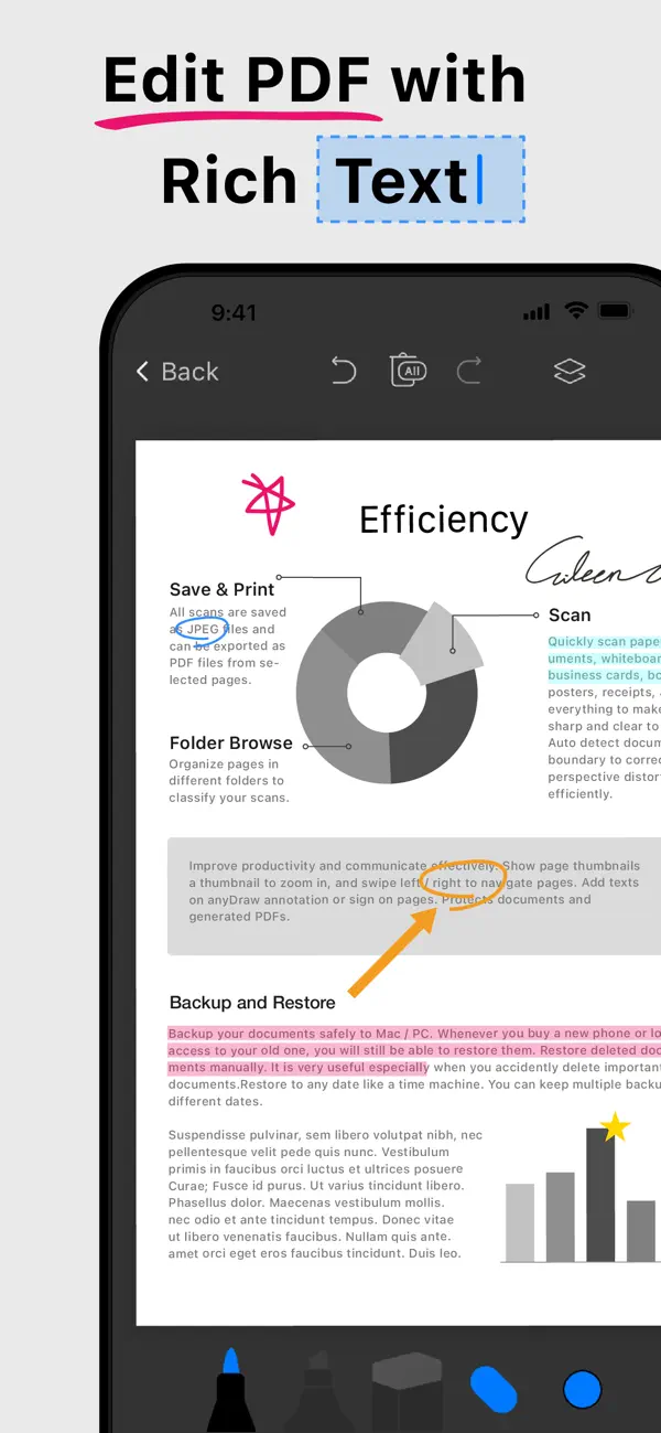 Screenshot #2 pour Doc Scan Pro - PDF Scanner