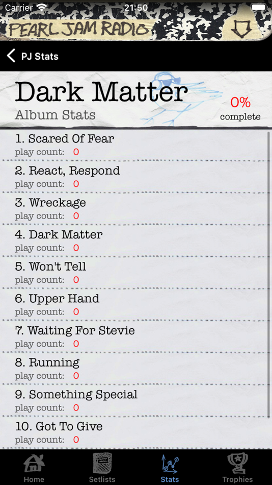 #2. PJ Stat Tracker (Unofficial) (iOS) 由: Groupie Inc.