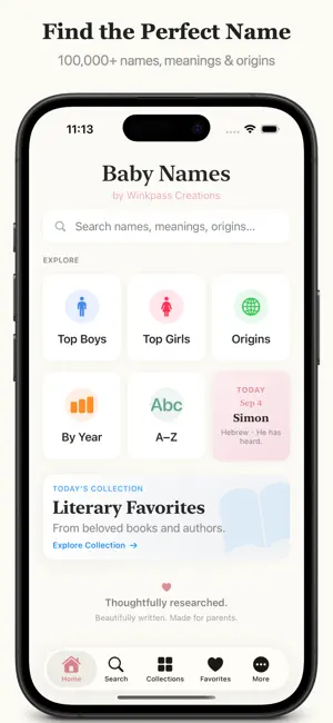 Baby Names Companion screenshot 1