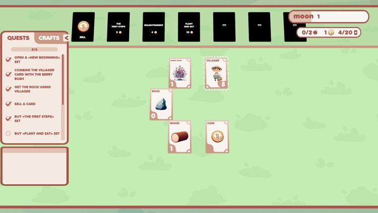 Card World - craft & survive screenshot-4