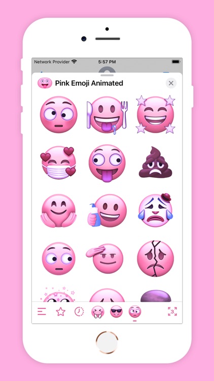 Pink Emoji Animated screenshot-3