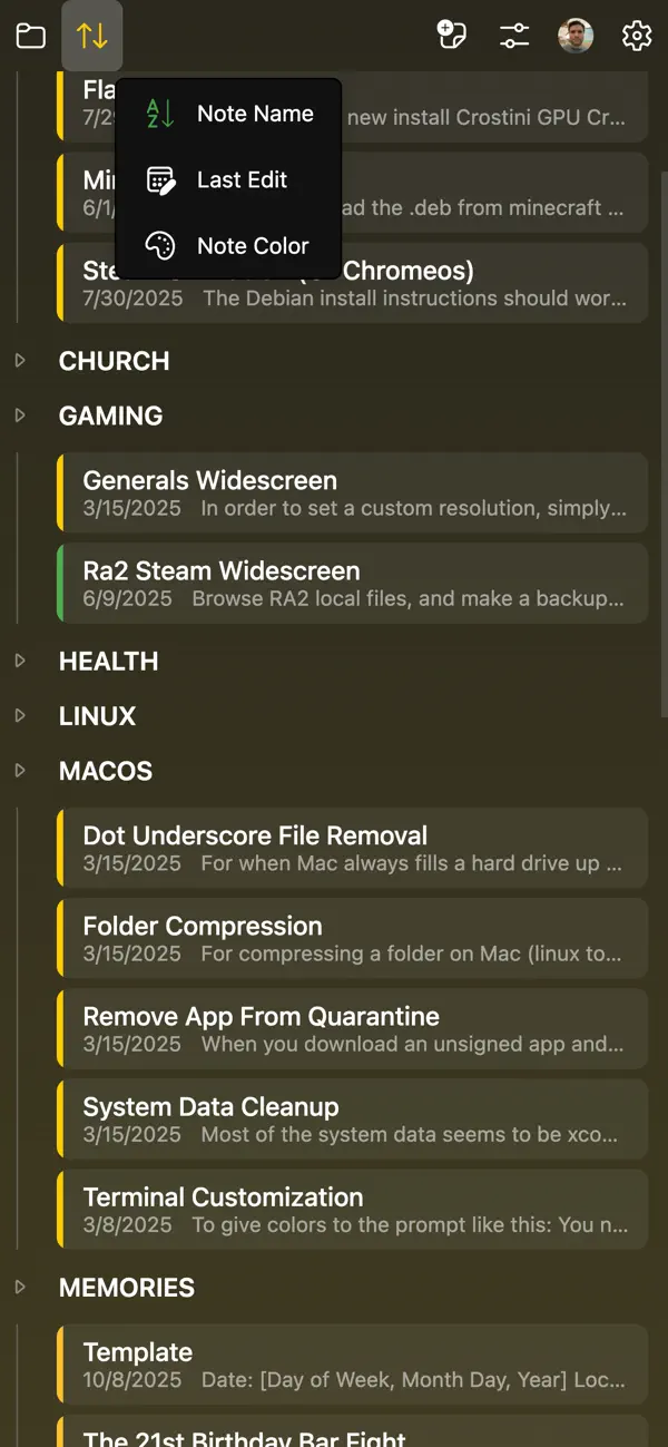 Screenshot #3 pour EZ Notepad