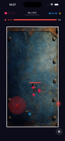 Spider Panic iPhone screenshot