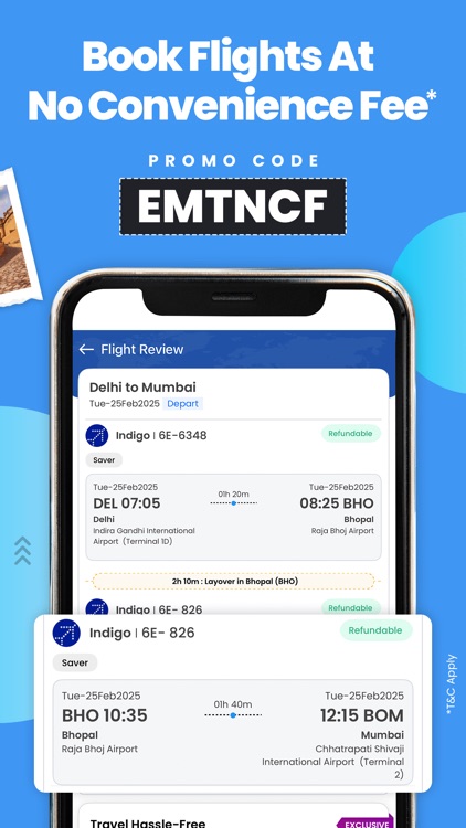 EaseMyTrip Flight, Hotel, Bus screenshot-3