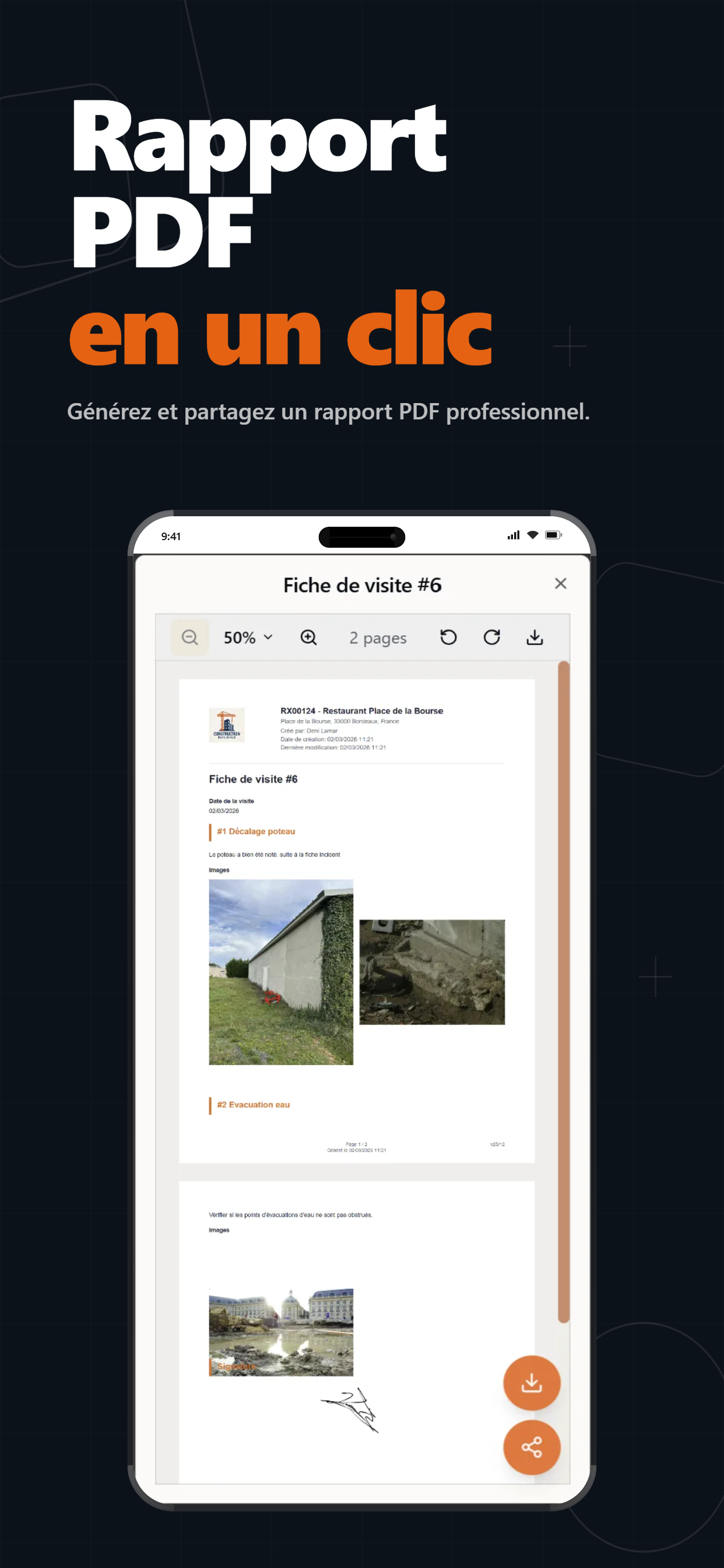 TEXAP - App Suivi de Chantier screenshot 4