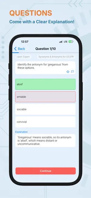 CELPIP Vocabulary Accelerator screenshot 3