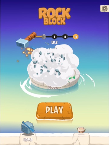 Rock Block Saga iPad screenshot