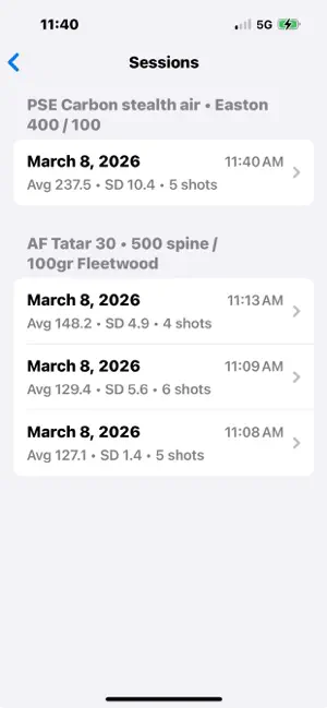 ArrowTime Chrono screenshot 3