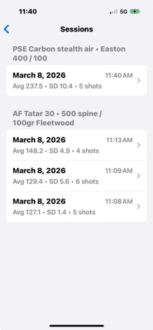 ArrowTime Chrono Screenshot 3 of 3