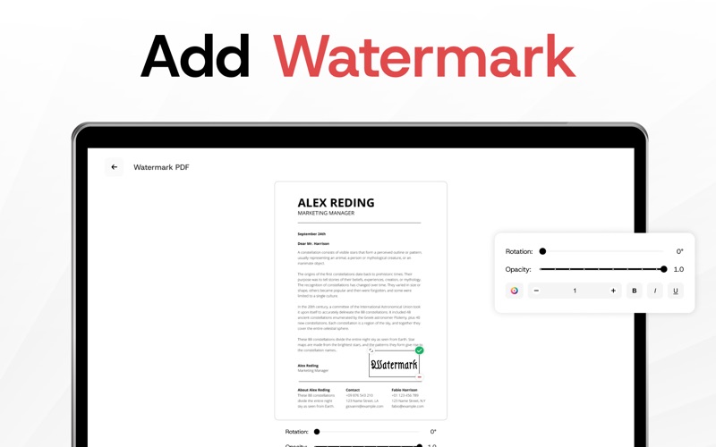 PDF Merger－Split & Merge PDF iPhone screenshot