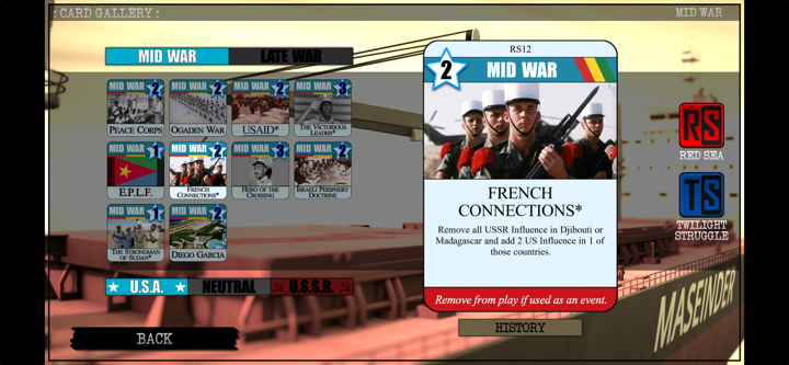 Twilight Struggle: Red Sea screenshot 4
