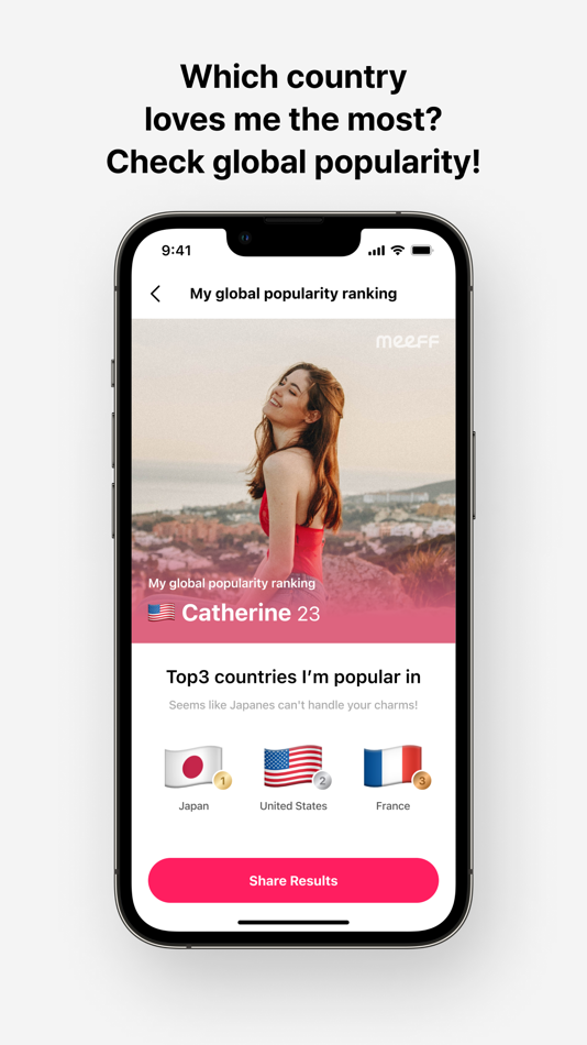 #9. MEEFF - Make Global Friends (iOS) 由: Neptune Company