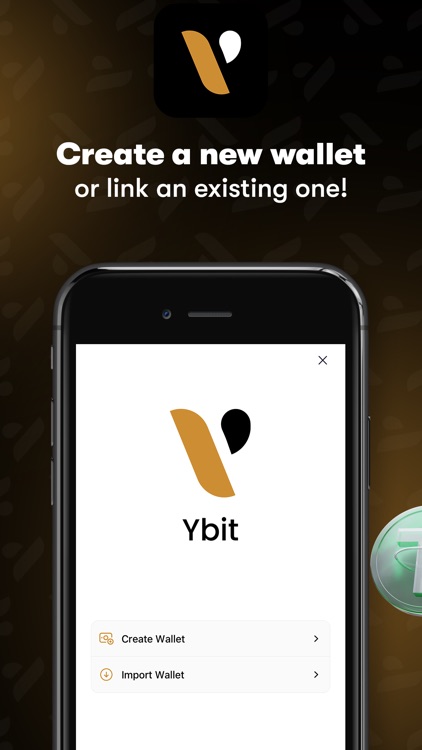 Ybit: AI Crypto & DeFi Wallet