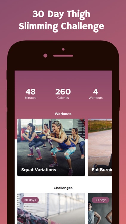 Thigh Slimming Challenge