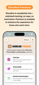 Showline: TV & Movie Tracker screenshot