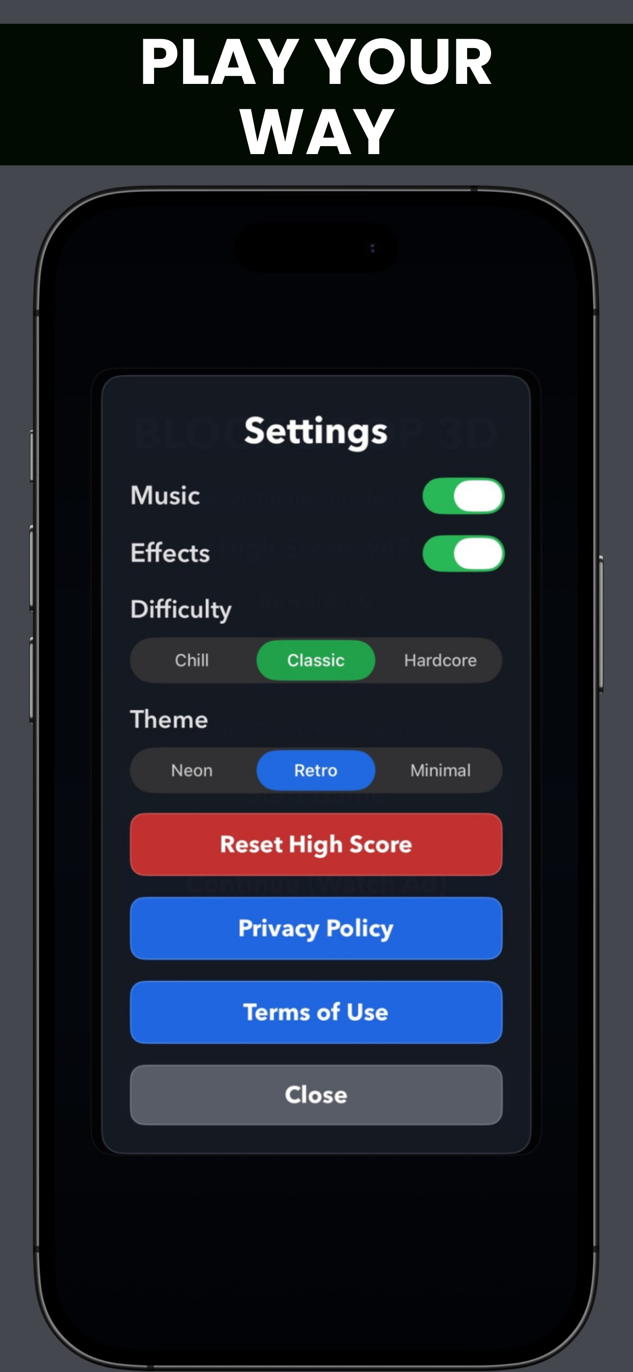 Block Drop 3D - Retro Puzzle screenshot 6